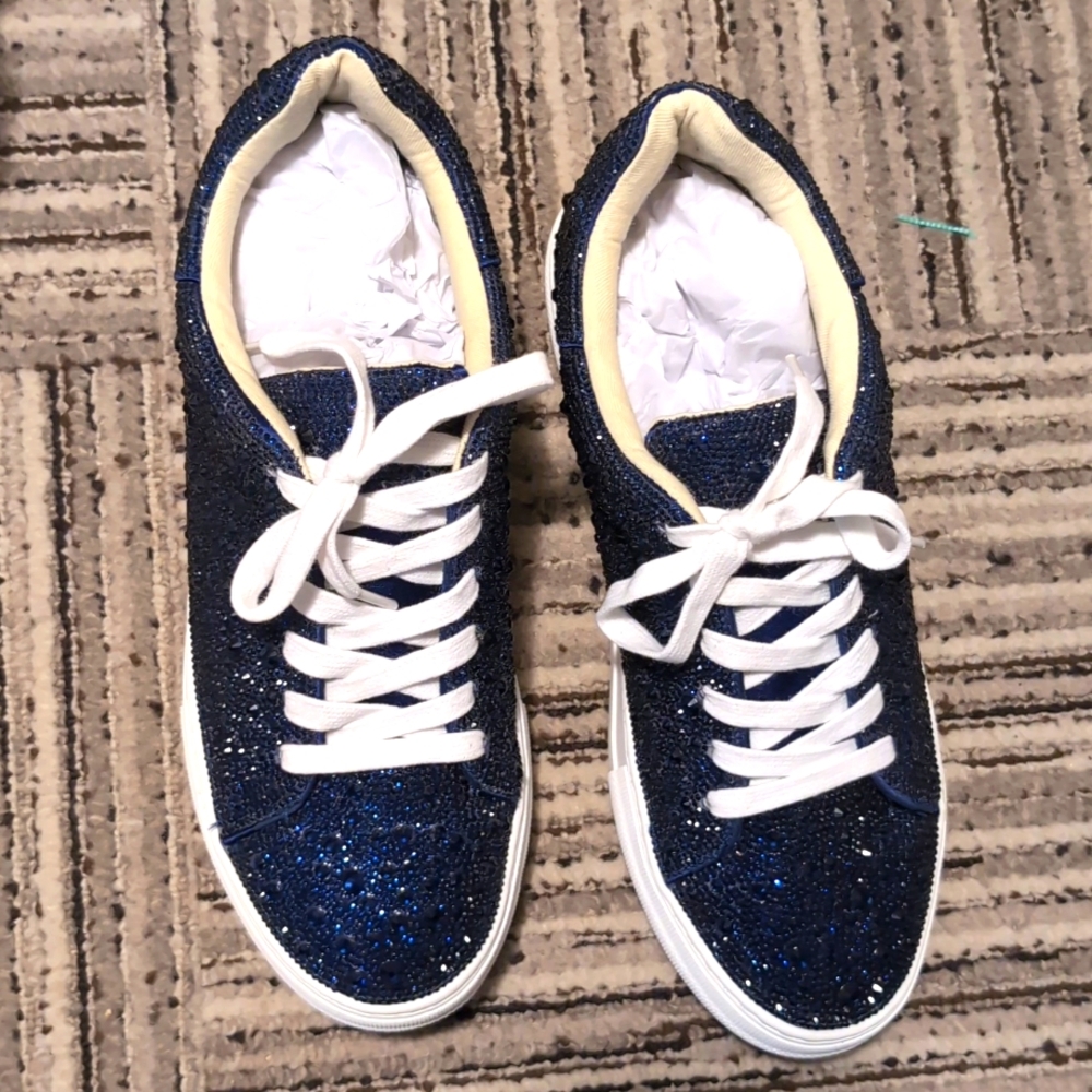 Women's Betsy Johnson Sidney Rhinestone Sneakers